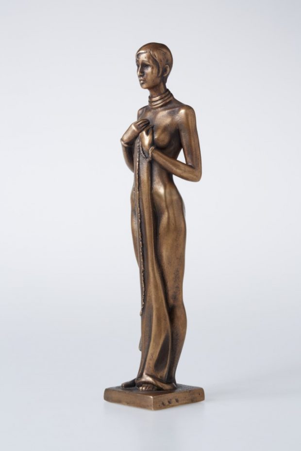 Josephine Baker, 2012 Bronze. 29.5x8x6 cm. Private collection, Azerbaijan.