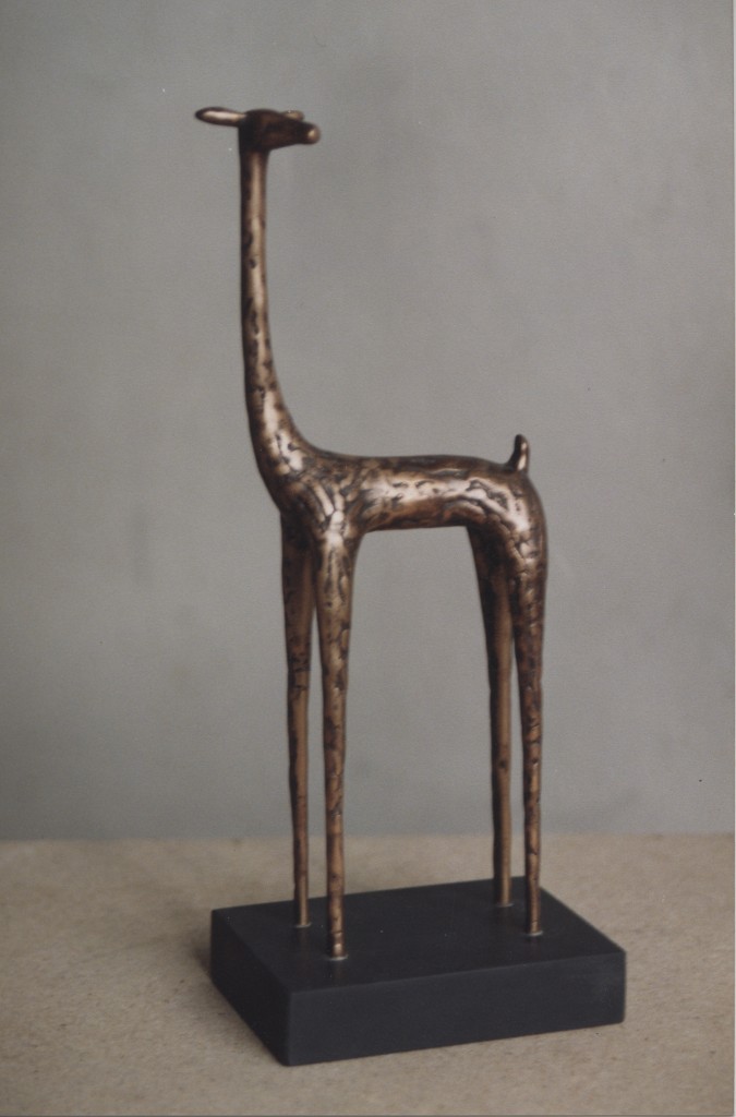 Doe, 1999 Bronze, granite. Author's private collection.