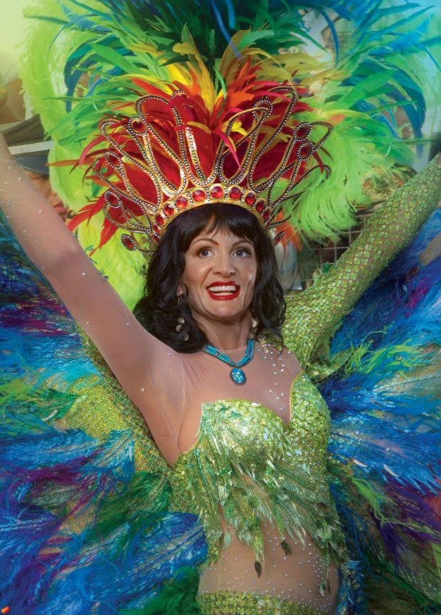 Brazilian carnival diva. 2010 Digital Printing, A2 format.